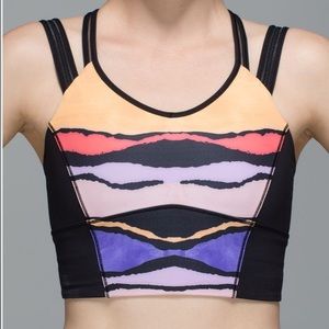 Lululemon Happy Strappy Long Line Bra - 6
